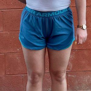 Under Armour Blue Activewear Shorts